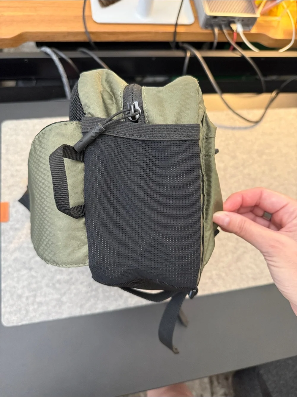 Jordan Brand Jumpman Air Crossbody Bag, Olive/green